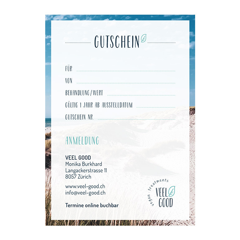 VEEL GOOD - Gutschein