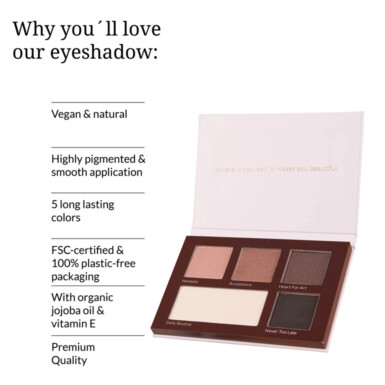 Kia Charlotta - Eyeshadow Palette Peace of Mind