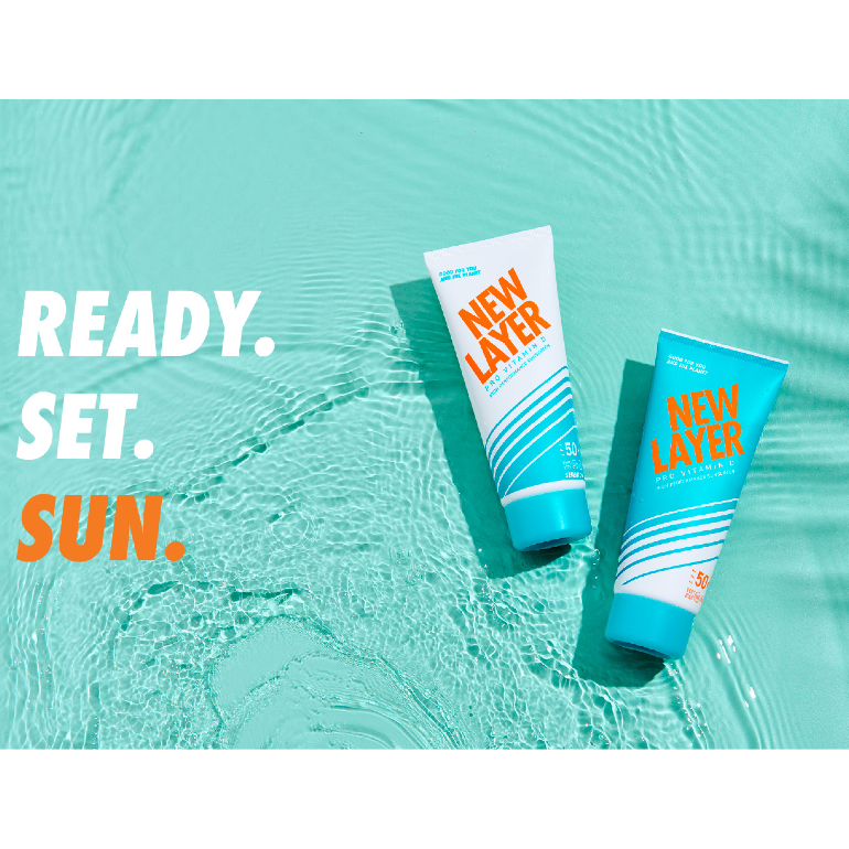 New Layer - Provitamin D Sonnencreme LSF 50 Sensitiv 200ml