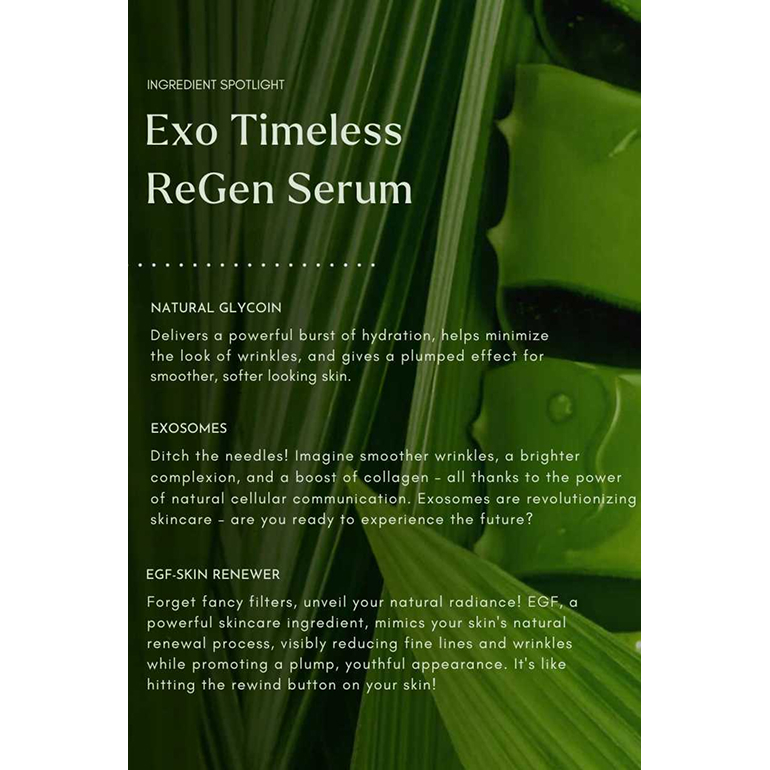 NAYA - EXOSOMES | Exo Timeless ReGen Serum